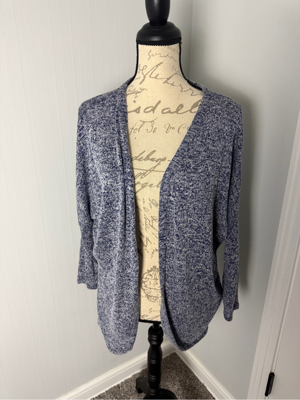 Soft Blue Open-Front Women's Sweater Cardigan size Small by Atmosphere